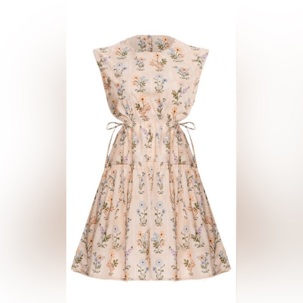 Agua by Agua Bendita Floral Sleeveless Dress